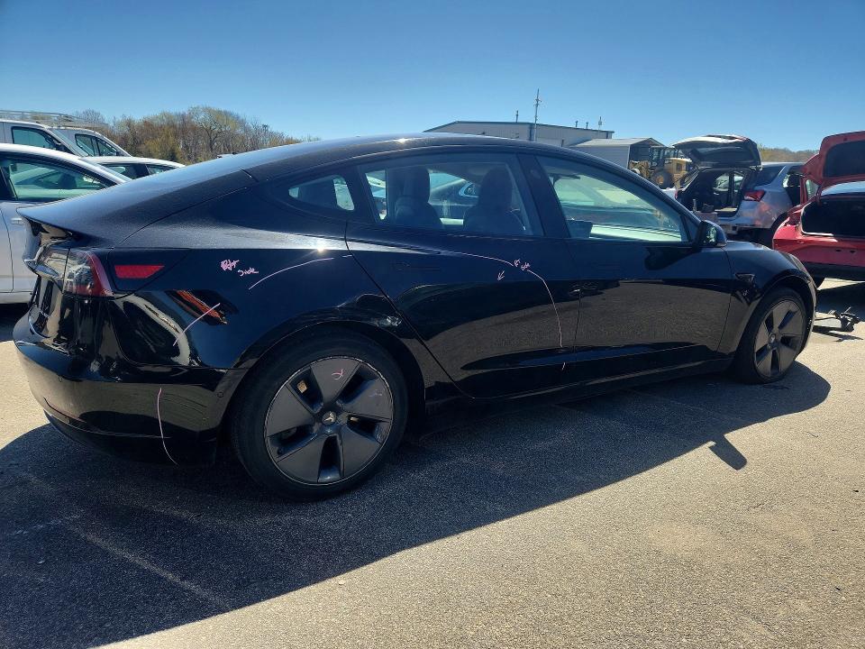 51106666 :رقم المزاد ، 5YJ3E1EB8NF189150 vin ، 2022 Tesla Model 3 مزاد بيع