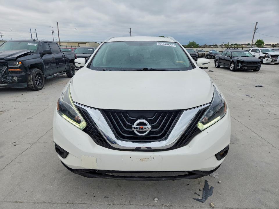 51310646 :رقم المزاد ، 5N1AZ2MH4JN102116 vin ، 2018 Nissan Murano مزاد بيع