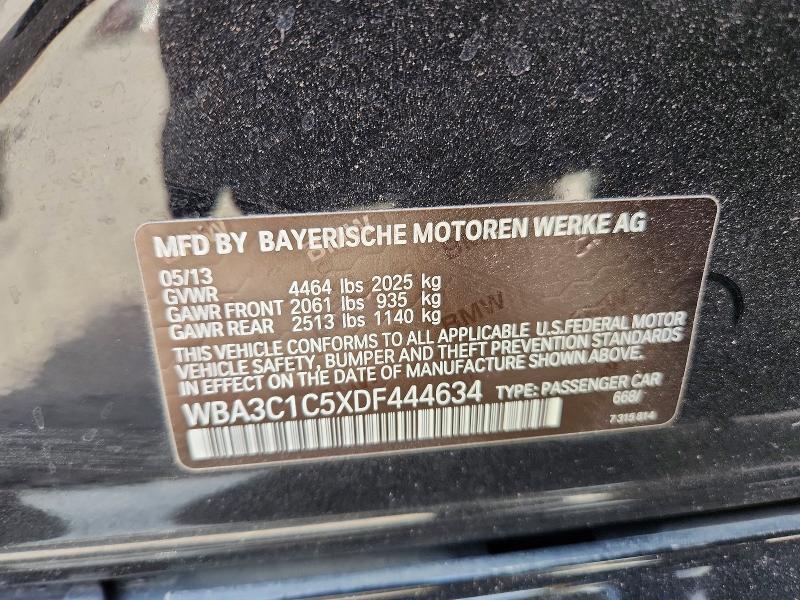 Продажа на аукционе авто 2013 Bmw 328, vin: WBA3C1C5XDF444634, номер лота: 50269926