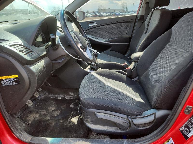 51625566 :رقم المزاد ، KMHCT5AE6EU194993 vin ، 2014 Hyundai Accent مزاد بيع