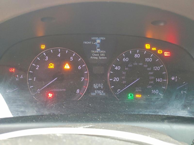 2007 Lexus Ls მანქანა იყიდება აუქციონზე, vin: JTHBL46F275037954, აუქციონის ნომერი: 49450676