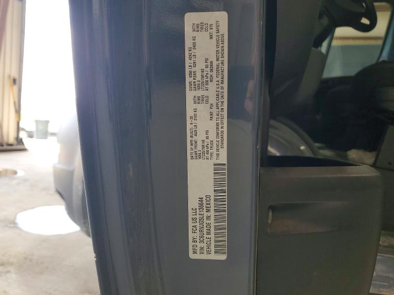 Auction sale of the 2020 Ram Promaster 3500, vin: 3C6URVJG5LE136644, lot number: 50739936