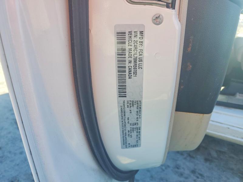 2021 Chrysler Pacifica მანქანა იყიდება აუქციონზე, vin: 2C4RC1L78MR597021, აუქციონის ნომერი: 50799436