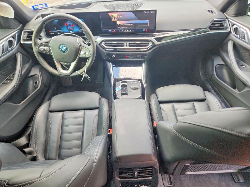 2024 Bmw I4 მანქანა იყიდება აუქციონზე, vin: WBY43AW00RFT40375, აუქციონის ნომერი: 49556126