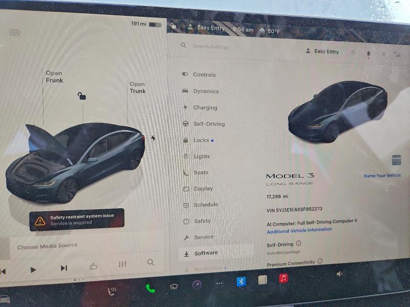 Продажа на аукционе авто 2025 Tesla Model 3, vin: 5YJ3E1EA5SF952373, номер лота: 51604656