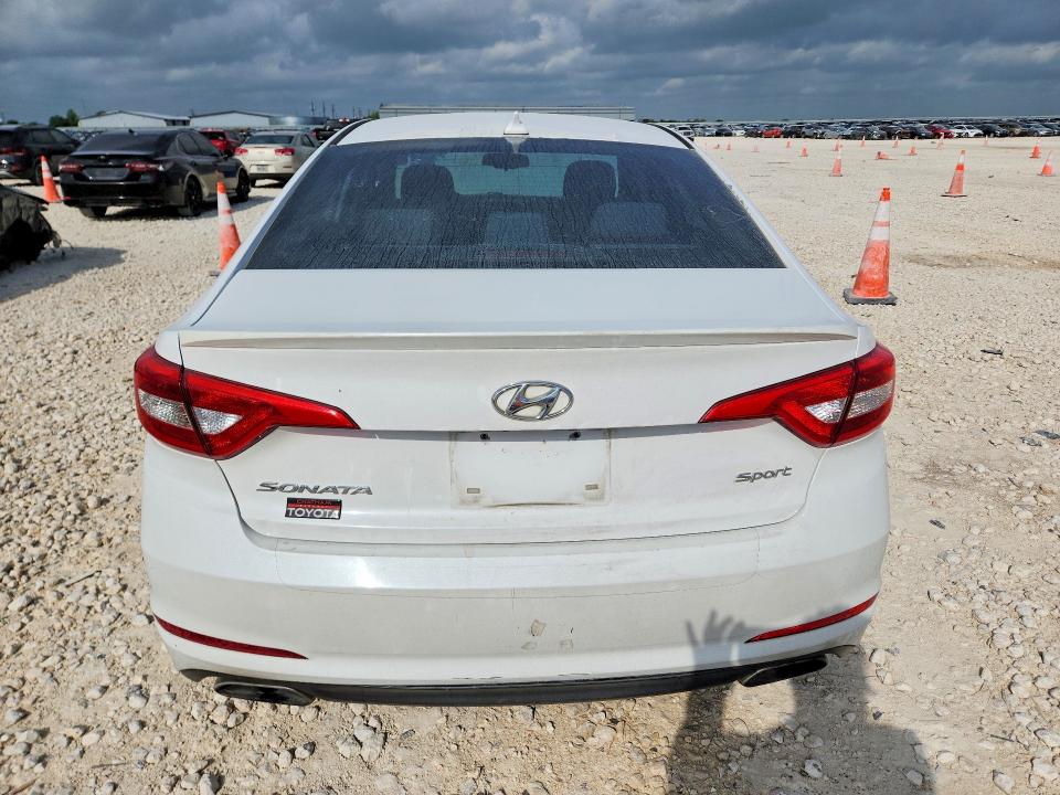 2015 Hyundai Sonata მანქანა იყიდება აუქციონზე, vin: 5NPE34AFXFH080734, აუქციონის ნომერი: 50233646