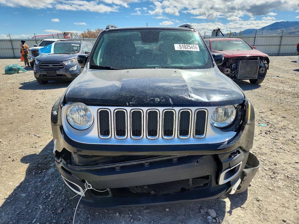 Aukcja sprzedaży 2018 Jeep Renegade, vin: ZACCJABB2JPH25237, numer aukcji: 51025456