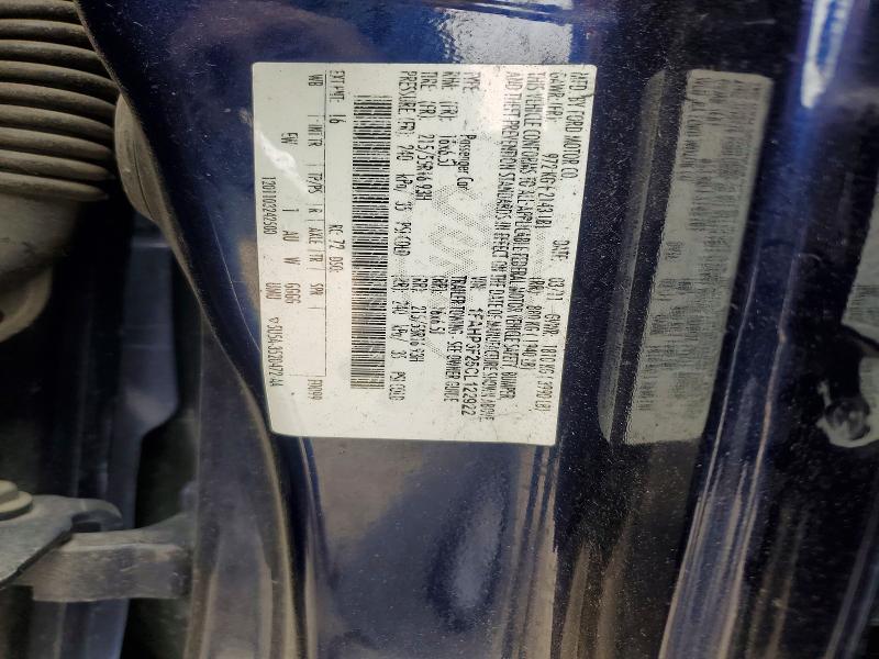 51347496 :رقم المزاد ، 1FAHP3F25CL122922 vin ، 2012 Ford Focus مزاد بيع