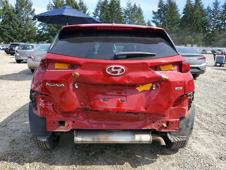 47911326 :رقم المزاد ، KM8K1CAA9MU691425 vin ، 2021 Hyundai Kona مزاد بيع