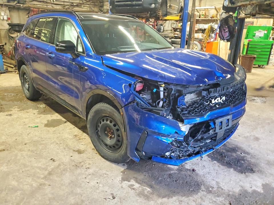 2022 Kia Sorento მანქანა იყიდება აუქციონზე, vin: 5XYRHDLF3NG093198, აუქციონის ნომერი: 48095566
