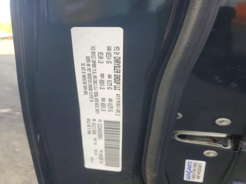 50522736 :رقم المزاد ، 2C3CDXHGXCH258610 vin ، 2012 Dodge Charger مزاد بيع