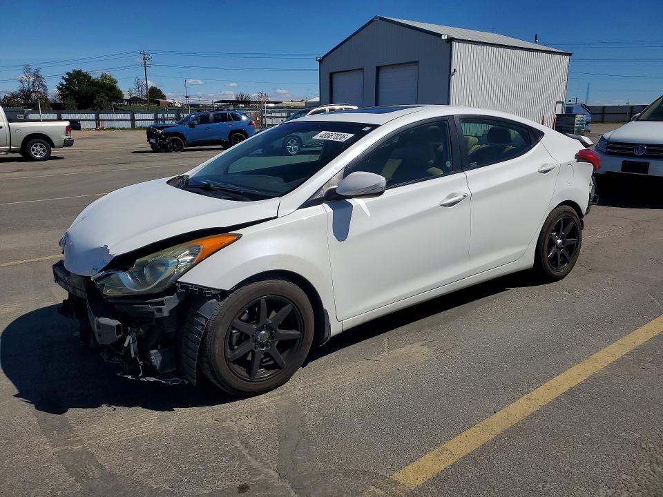2013 Hyundai Elantra მანქანა იყიდება აუქციონზე, vin: 5NPDH4AE3DH430934, აუქციონის ნომერი: 48667036