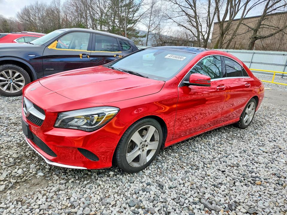 Aukcja sprzedaży 2018 Mercedes-benz Cla, vin: WDDSJ4GB1JN541024, numer aukcji: 49156866