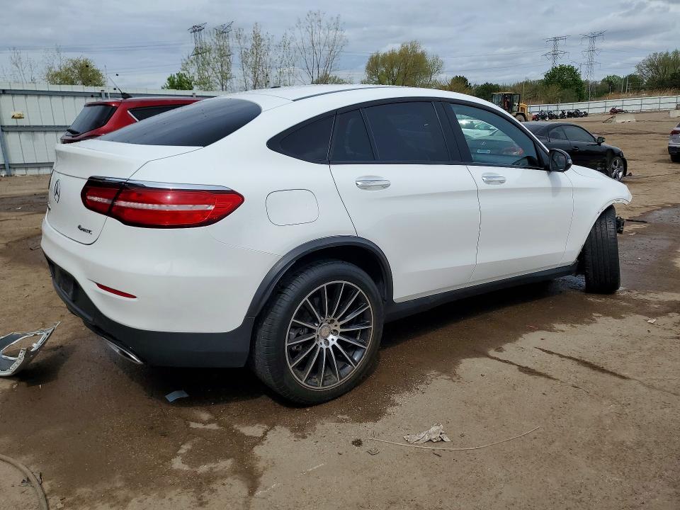 Aukcja sprzedaży 2018 Mercedes-benz Glc Coupe, vin: WDC0J4KB6JF322153, numer aukcji: 50916816