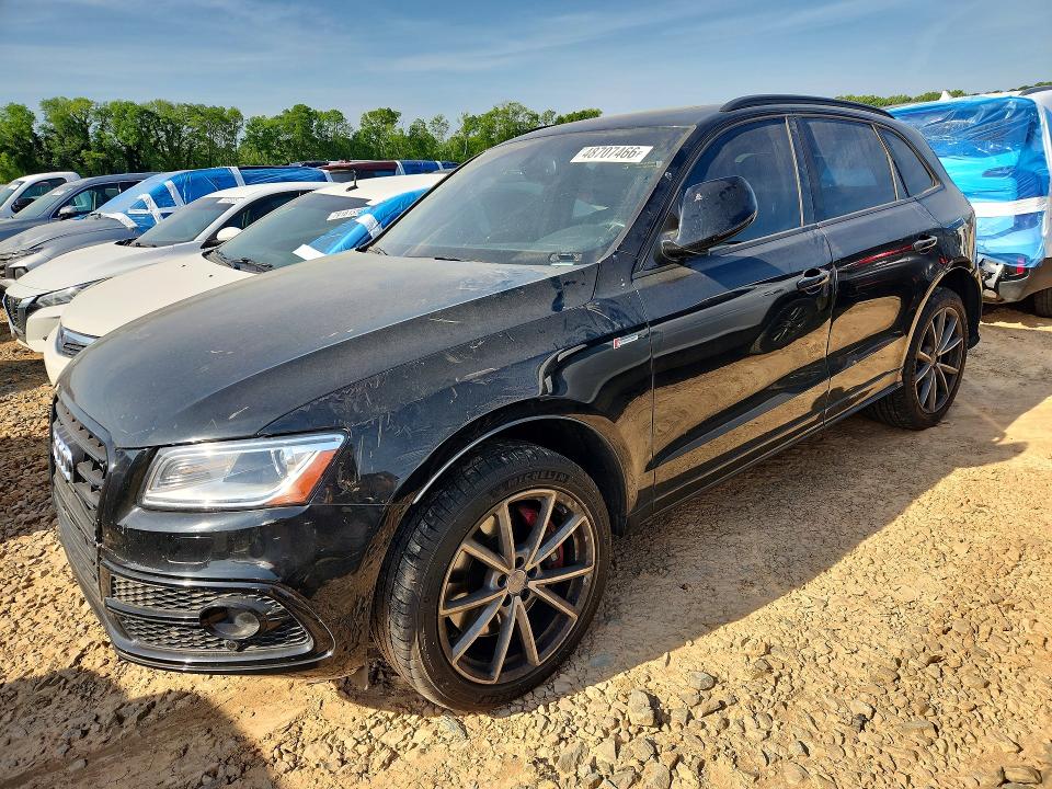 2017 Audi Sq5 მანქანა იყიდება აუქციონზე, vin: WA1CCAFP4HA009413, აუქციონის ნომერი: 48707466