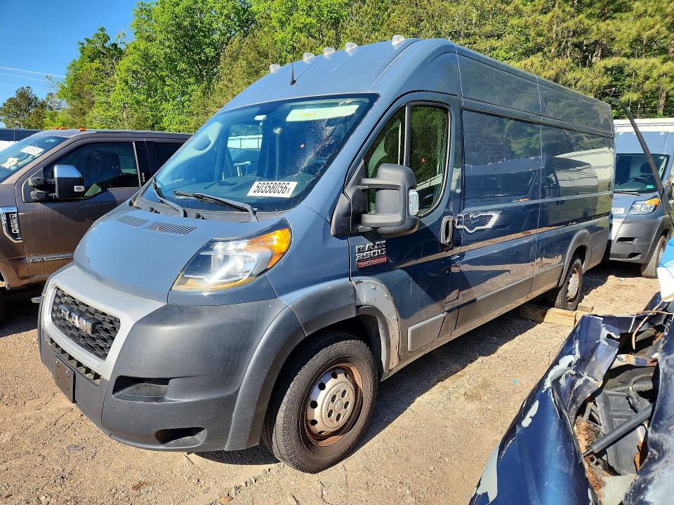 50358056 :رقم المزاد ، 3C6URVJG2KE564069 vin ، 2019 Ram Promaster 3500 مزاد بيع