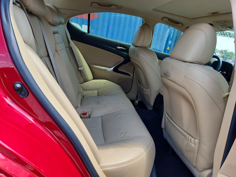 Продаж на аукціоні авто 2008 Lexus Is, vin: JTHBK262585062370, номер лоту: 51447436