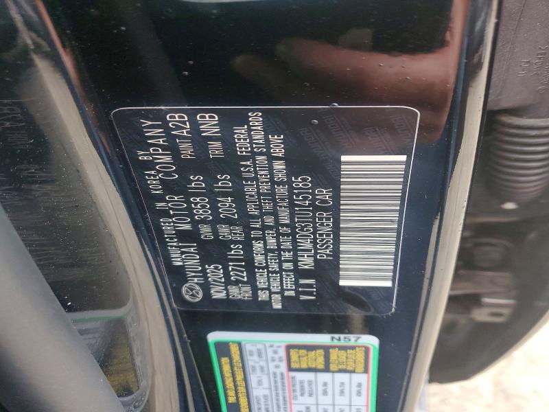 Продажа на аукционе авто 2026 Hyundai Elantra, vin: KMHLM4DG3TU145185, номер лота: 48426536