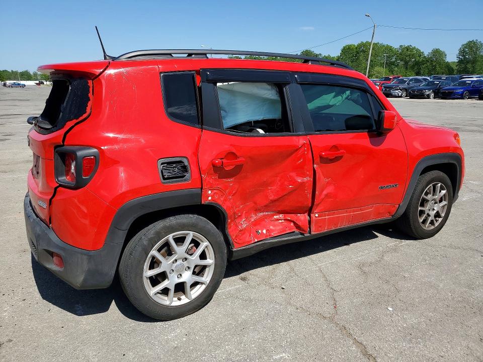 2019 Jeep Renegade მანქანა იყიდება აუქციონზე, vin: ZACNJABB3KPJ82519, აუქციონის ნომერი: 51066726