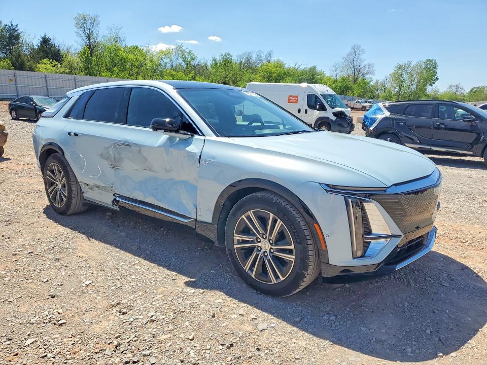 2024 Cadillac Lyriq მანქანა იყიდება აუქციონზე, vin: 1GYKPPRK7RZ108524, აუქციონის ნომერი: 49279596