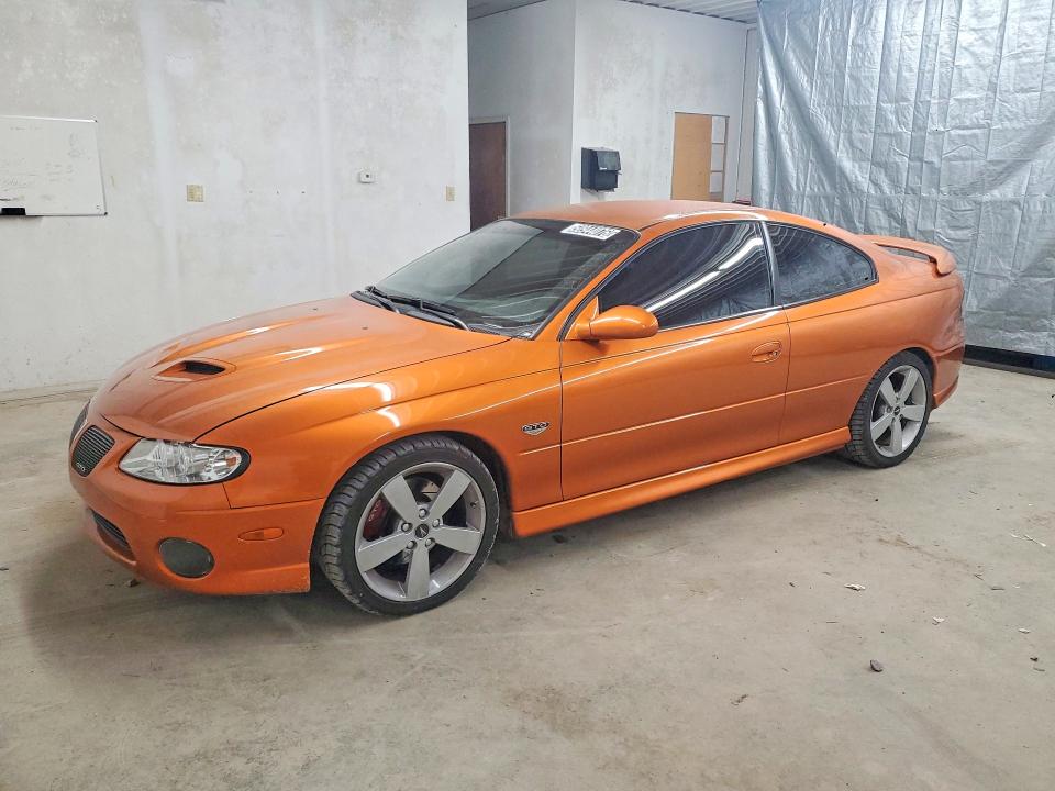 2006 Pontiac Gto მანქანა იყიდება აუქციონზე, vin: 6G2VX12U26L555585, აუქციონის ნომერი: 50944076