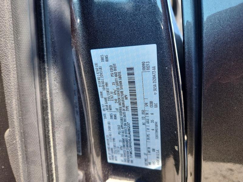 Продажа на аукционе авто 2018 Ford Escape, vin: 1FMCU9HD0JUA06237, номер лота: 50969476