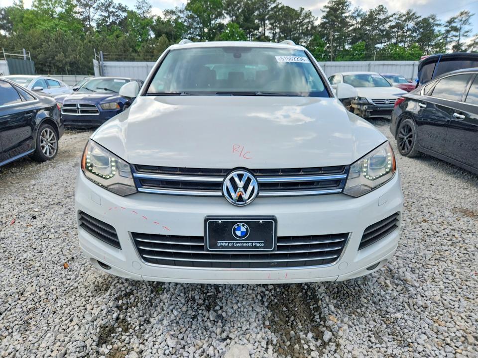 2013 Volkswagen Touareg მანქანა იყიდება აუქციონზე, vin: WVGEF9BPXDD012797, აუქციონის ნომერი: 51562296