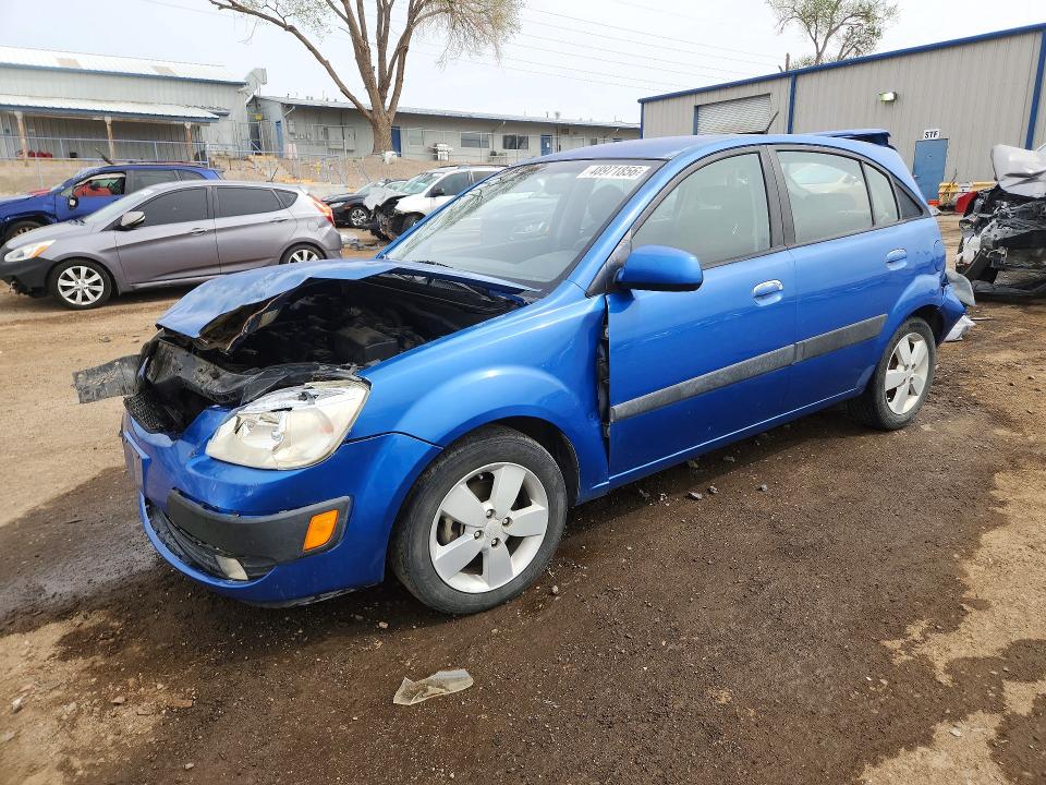 2008 Kia Rio5 მანქანა იყიდება აუქციონზე, vin: KNADE163586398449, აუქციონის ნომერი: 48971856