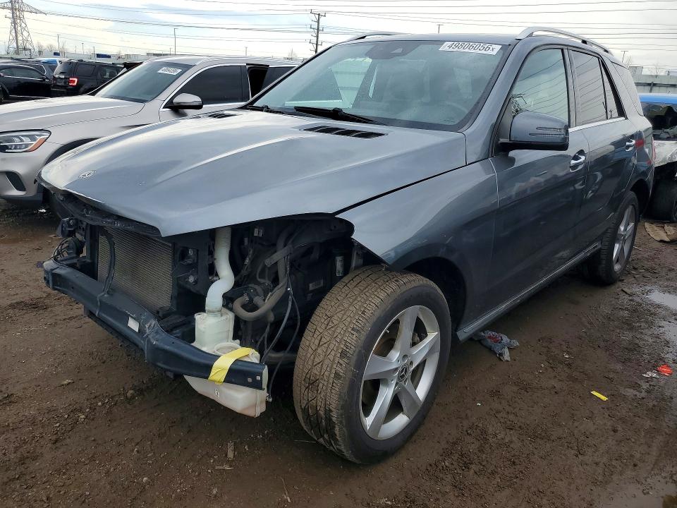 49806056 :رقم المزاد ، 4JGDA5HB6JB017243 vin ، 2018 Mercedes-benz Gle مزاد بيع
