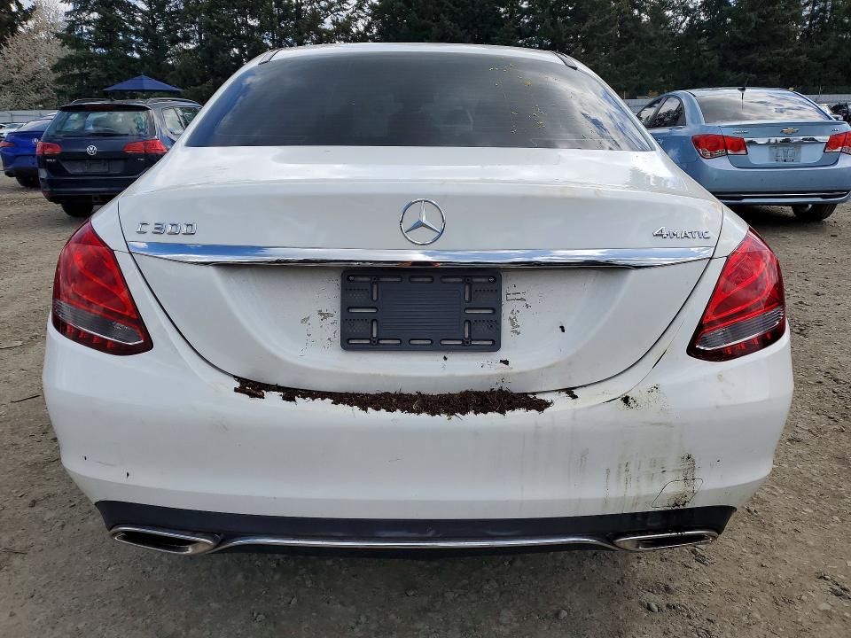 2015 Mercedes Benz C მანქანა იყიდება აუქციონზე, vin: 55SWF4KB0FU087521, აუქციონის ნომერი: 48541476