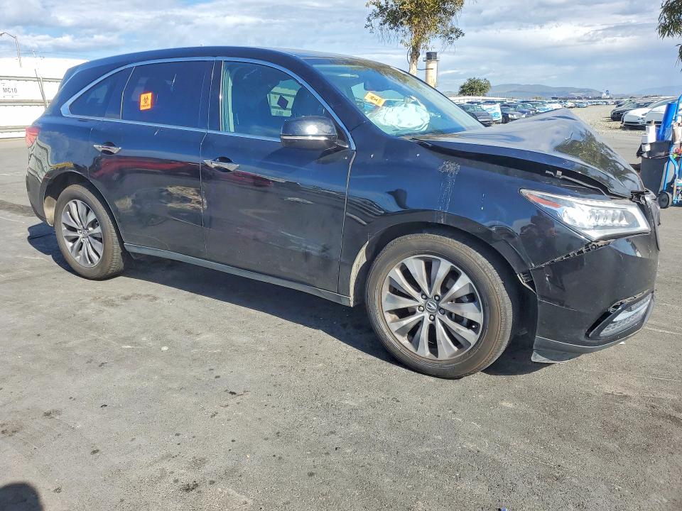 Продажа на аукционе авто 2015 Acura Mdx, vin: 5FRYD4H49FB025588, номер лота: 49329436