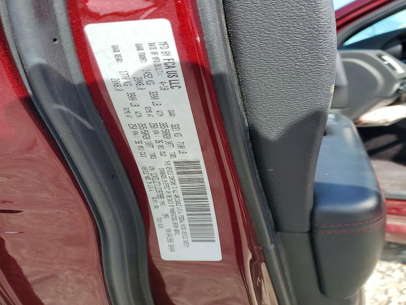 2018 Dodge Durango მანქანა იყიდება აუქციონზე, vin: 1C4SDJCT1JC397999, აუქციონის ნომერი: 48877036