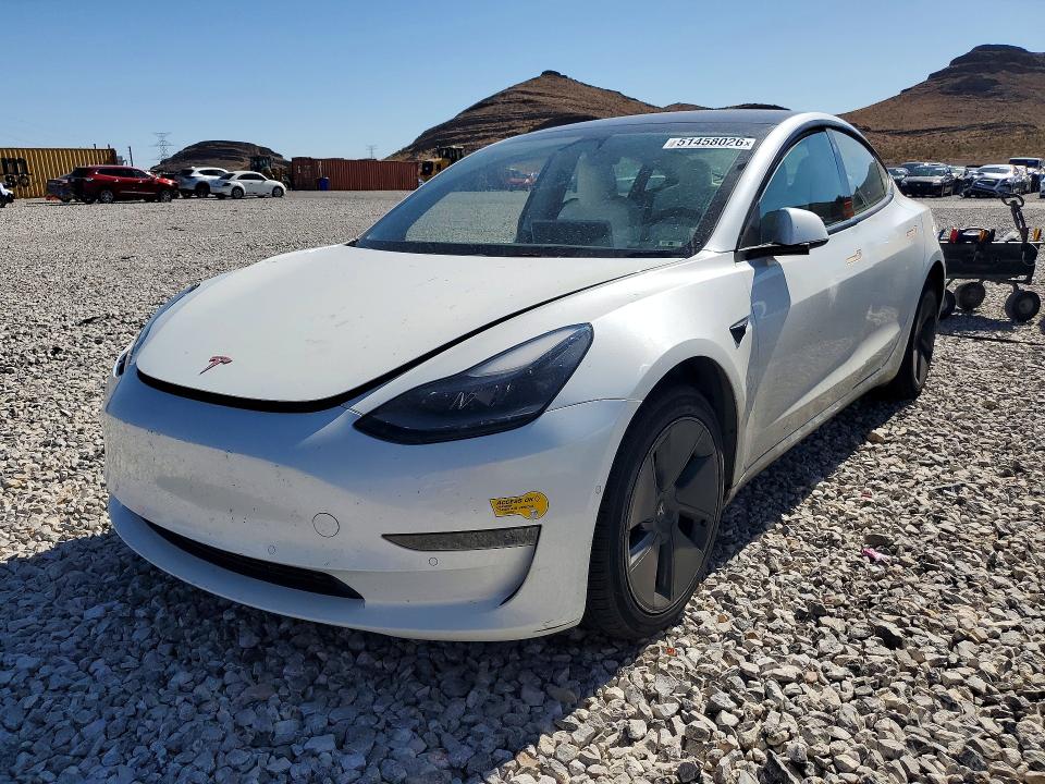 Продажа на аукционе авто 2021 Tesla Model 3, vin: 5YJ3E1EB3MF091416, номер лота: 51458026