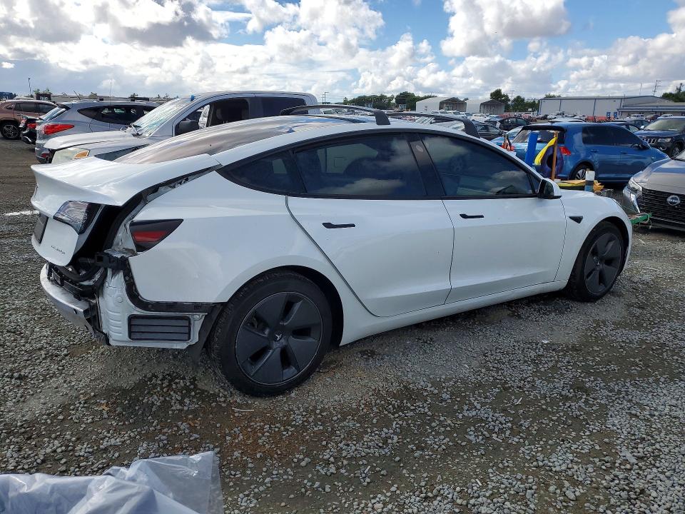 2021 Tesla Model 3 მანქანა იყიდება აუქციონზე, vin: 5YJ3E1EB9MF006921, აუქციონის ნომერი: 49463376