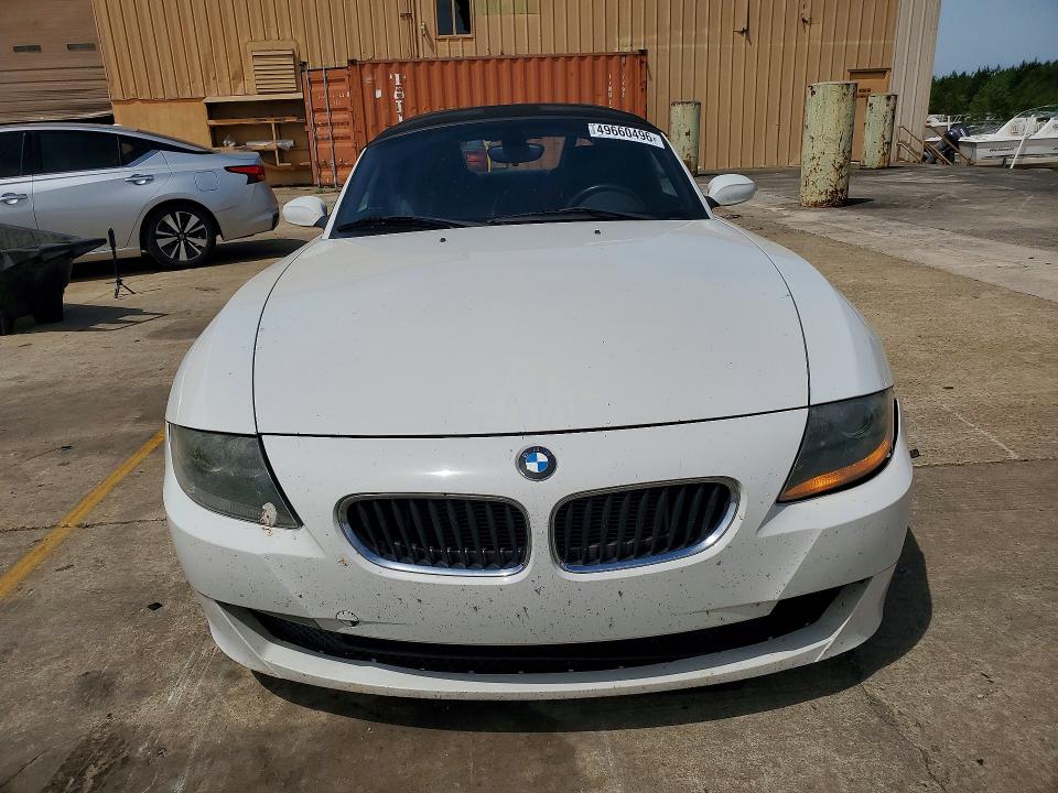 49660496 :رقم المزاد ، 4USBU33597LW72759 vin ، 2007 Bmw Z4 مزاد بيع