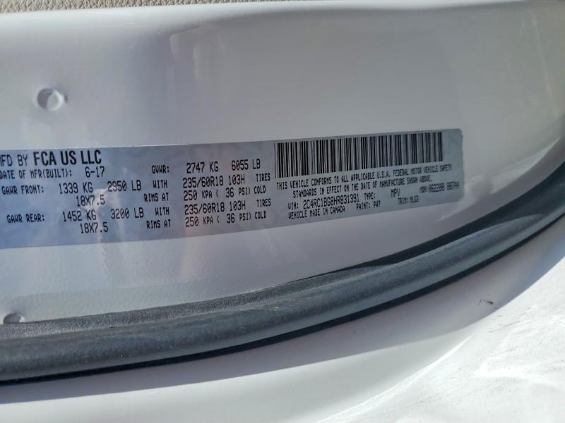 Продажа на аукционе авто 2017 Chrysler Pacifica, vin: 2C4RC1BG8HR831391, номер лота: 48678916