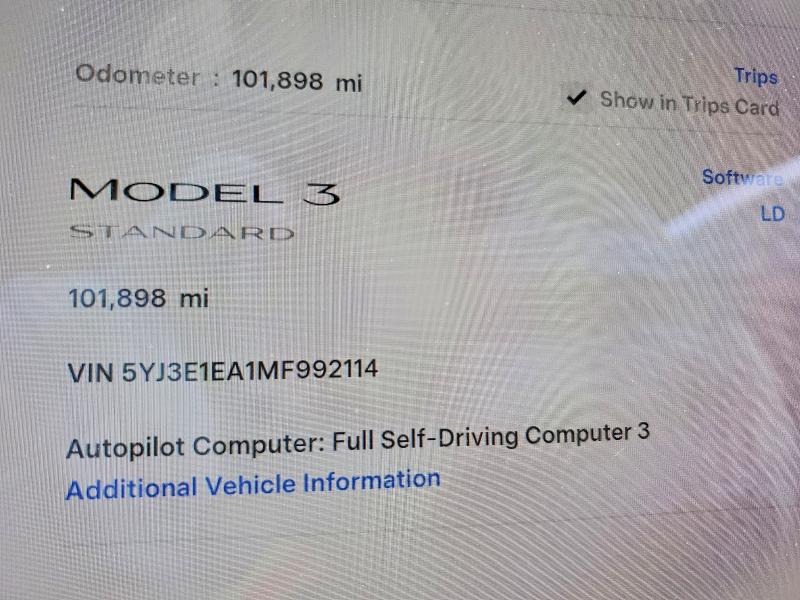 Aukcja sprzedaży 2021 Tesla Model 3, vin: 5YJ3E1EA1MF992114, numer aukcji: 51592256