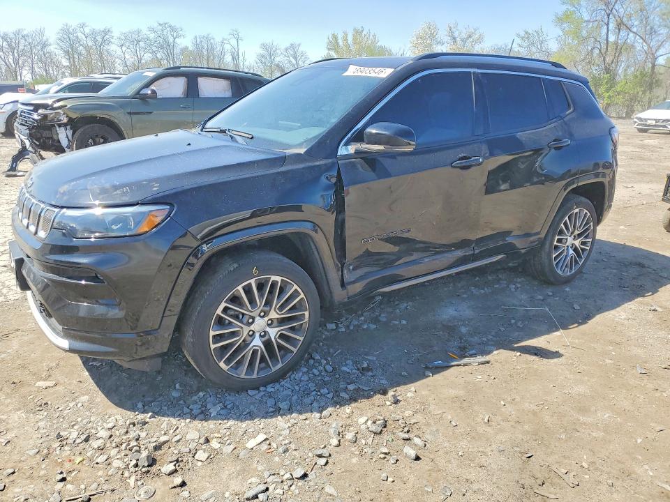 Aukcja sprzedaży 2022 Jeep Compass, vin: 3C4NJDCB8NT108044, numer aukcji: 48903546