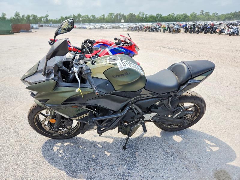51337856 :رقم المزاد ، ML5EXEP11RDAC4786 vin ، 2024 Kawasaki Ex650 مزاد بيع