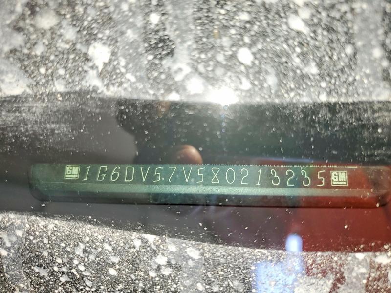 50790216 :رقم المزاد ، 1G6DV57V580213235 vin ، 2008 Cadillac Cts مزاد بيع