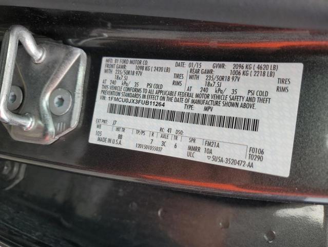 Aukcja sprzedaży 2015 Ford Escape, vin: 1FMCU0JX3FUB11264, numer aukcji: 48948256