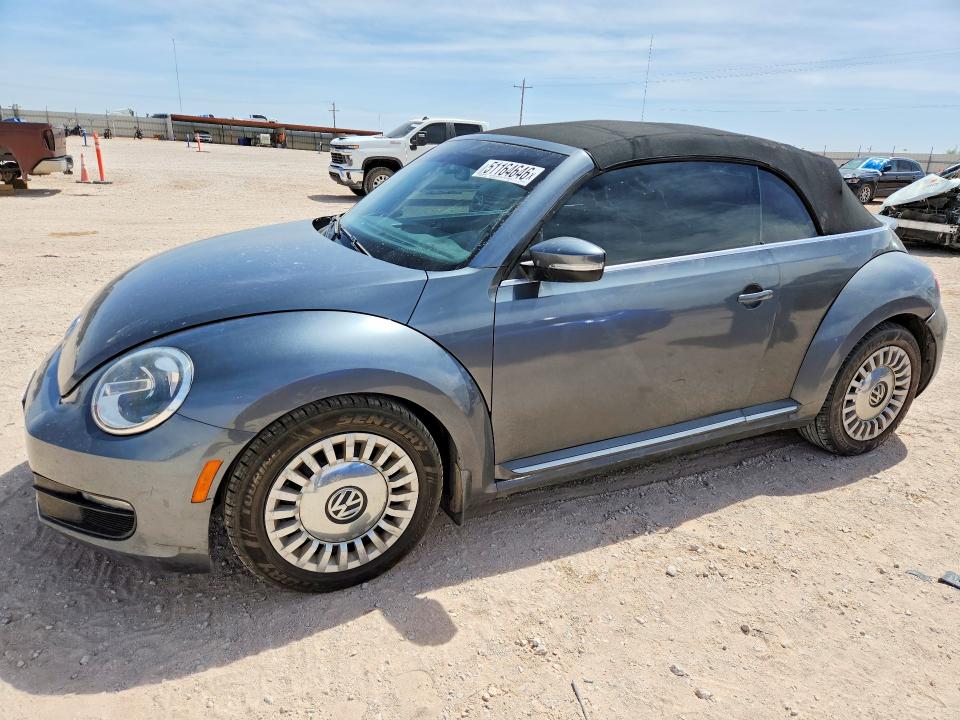 51164646 :رقم المزاد ، 3VW517ATXEM820785 vin ، 2014 Volkswagen Beetle مزاد بيع
