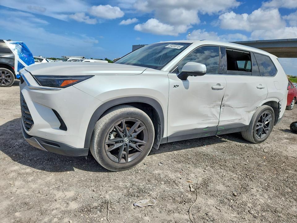 2024 Toyota Grand Highlander მანქანა იყიდება აუქციონზე, vin: 5TDAAAA50RS017182, აუქციონის ნომერი: 49489016