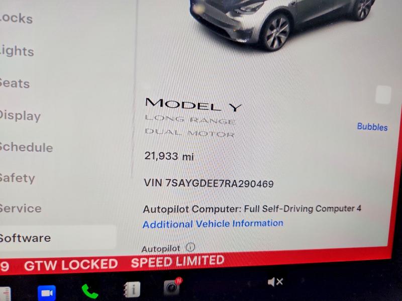 Продажа на аукционе авто 2024 Tesla Model Y, vin: 7SAYGDEE7RA290469, номер лота: 48907396