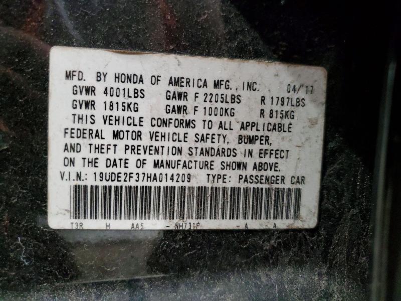 Aukcja sprzedaży 2017 Acura Ilx, vin: 19UDE2F37HA014209, numer aukcji: 48293396