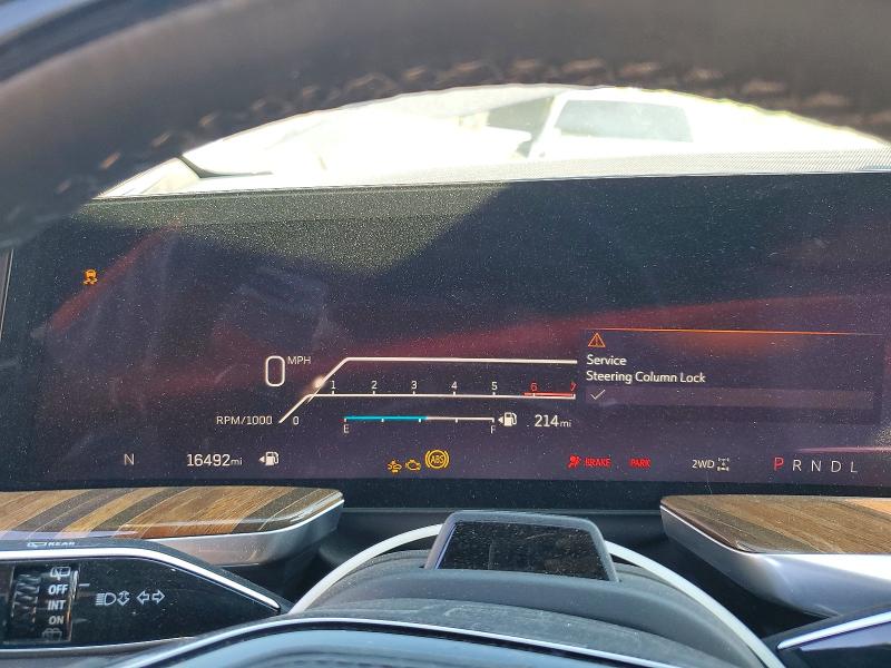 2025 Cadillac Escalade მანქანა იყიდება აუქციონზე, vin: 1GYS9GRL4SR412399, აუქციონის ნომერი: 50504966