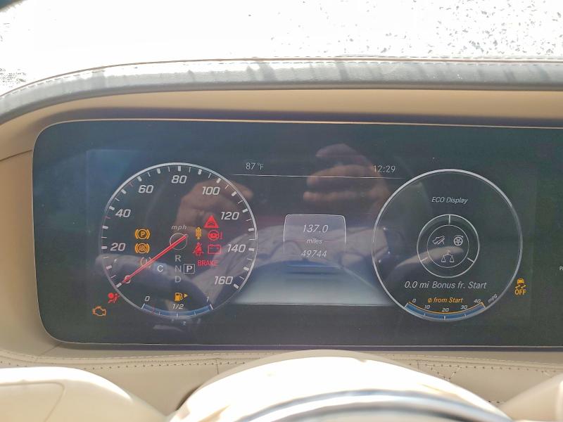 Aukcja sprzedaży 2018 Mercedes-benz S, vin: WDDUX8AB2JA367902, numer aukcji: 48575296