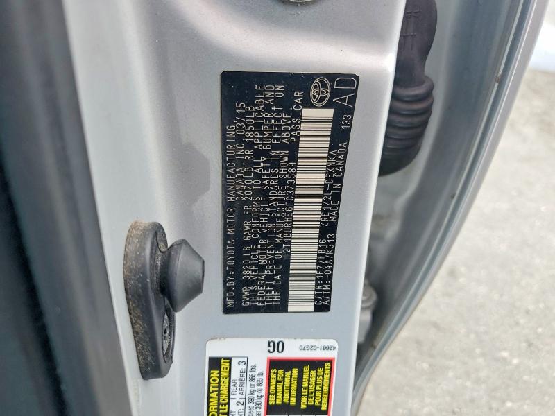 Продаж на аукціоні авто 2015 Toyota Corolla, vin: 2T1BURHE6FC373589, номер лоту: 51409006
