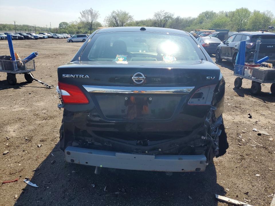 2018 Nissan Sentra მანქანა იყიდება აუქციონზე, vin: 3N1AB7AP6JY248900, აუქციონის ნომერი: 49231616