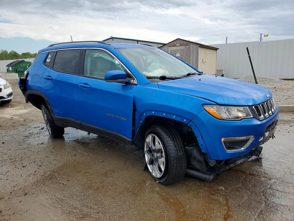 2021 Jeep Compass მანქანა იყიდება აუქციონზე, vin: 3C4NJCCB7MT526457, აუქციონის ნომერი: 48695796